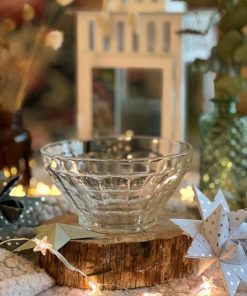 Bol Lesieur à facettes transparent