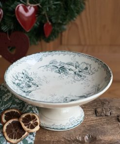 Compotier ancien en terre de fer