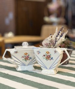 Sucrier et pot à lait art déco