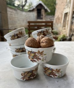 Ramequin Sarreguemines feuilles d’automne