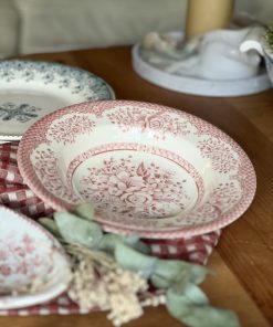 Assiette creuse anglaise Roses