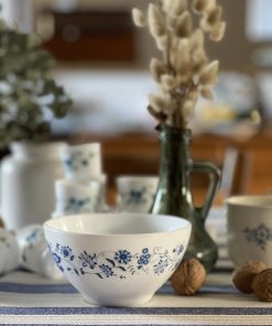 Bol Arcopal fleurs bleues