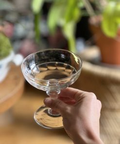 Coupe à champagne en verre - 2 tailles