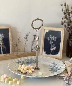 Serviteur en porcelaine Myosotis