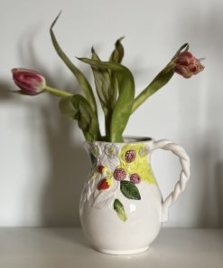 Petit pichet fruits en céramique