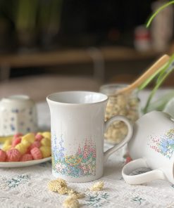 Mug anglais jardin de fleurs