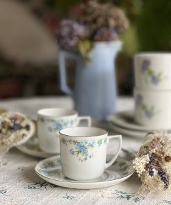 Tasse à café myosotis