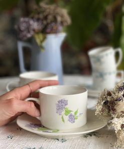 Tasse vintage Lilas