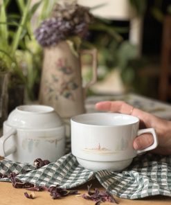 Grande tasse village pastel