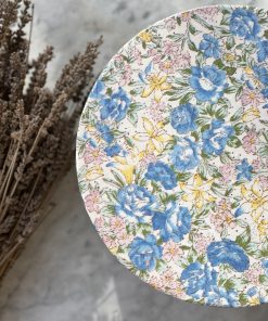 Boite de rangement fleurie