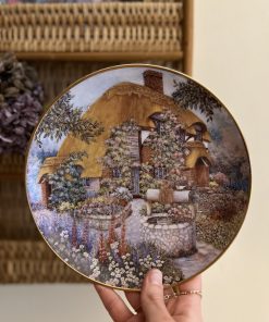 Assiette de collection Cottage