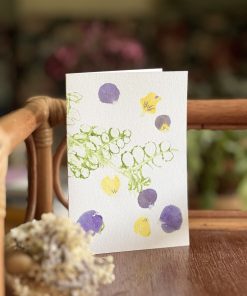 Carte double Pétales