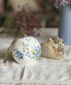 Boule senteur vintage en porcelaine anglaise