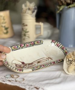 Ancien porte-savon en faïence de St Amand