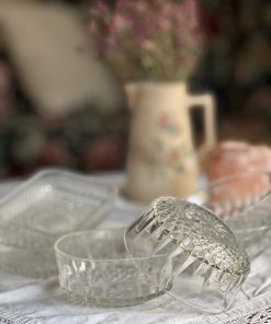 Coupelle ronde vintage à fond ciselé