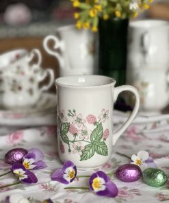 Mug mûres roses vintage
