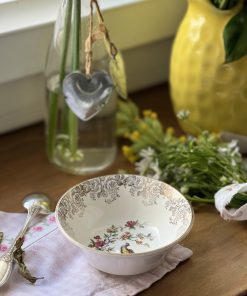 Coupelle ancienne Oiseau de paradis