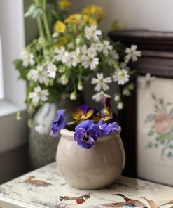 Petit vase en grès vintage