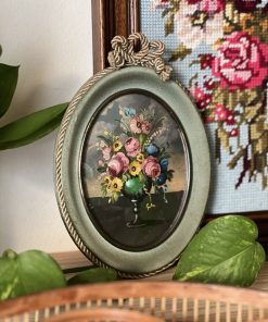 Médaillon peinture ancienne