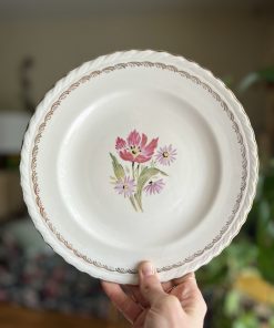 Assiette plate Asters