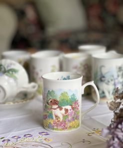 Mug Chien en porcelaine anglaise