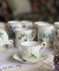 Tasse Muguet en porcelaine anglaise