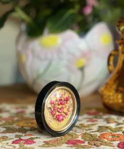 Médaillon fleurs séchées