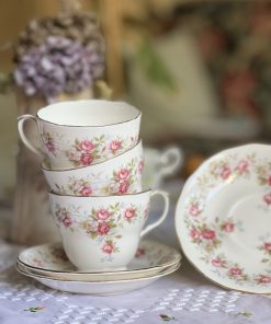 Tasse June Bouquet en porcelaine anglaise