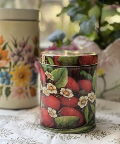 Boite en métal Fraises