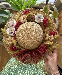 Chapeau fleuri vintage