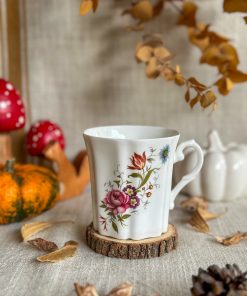 Mug Bouquet en porcelaine anglaise