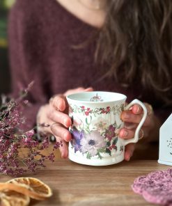 Mug Hiver Fleuri