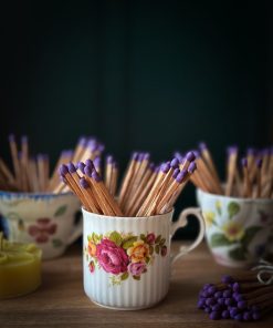 Pot Allumettes série Petites Fleurs