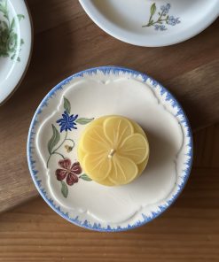 Coupelle Bougie série Fleurs des Champs