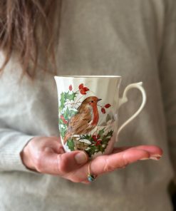 Mug Winter Robin