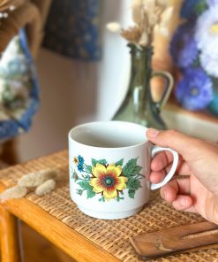 Mug italien Bouquet Jaune