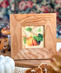 Tableau en bois Citrouille