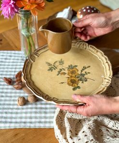 Plateau en bois Botanique