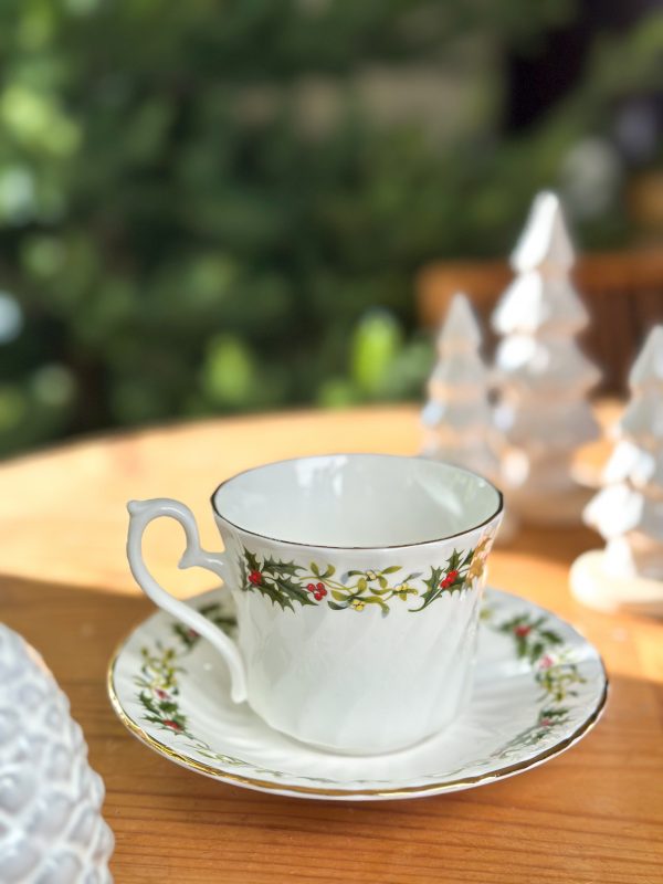 Tasse à café Houx et Gui