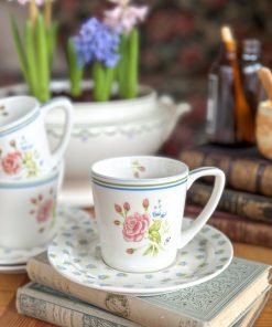 Tasse Rose & Myosotis