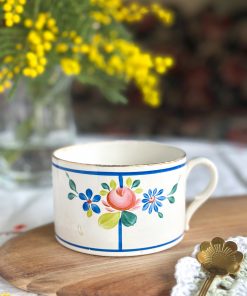 Tasse à thé Digoin vintage