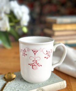 Mug Red Flower