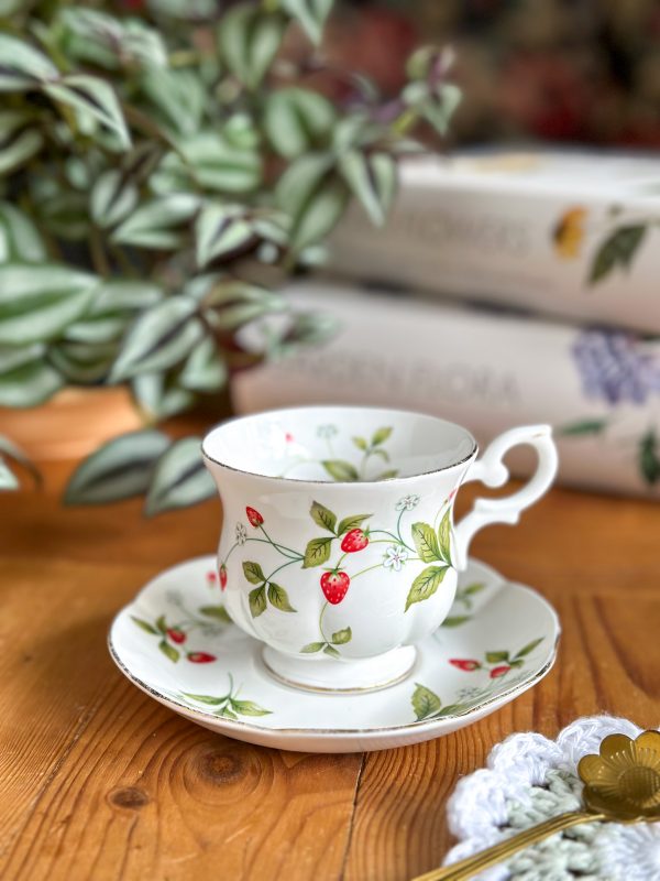 Tasse anglaise Strawberry