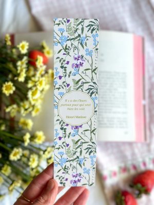Marque-pages Pouvoir des Fleurs