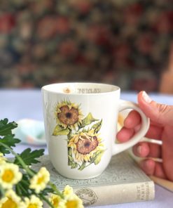 Mug vintage Sunflower