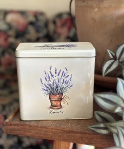 Boite en métal Lavande