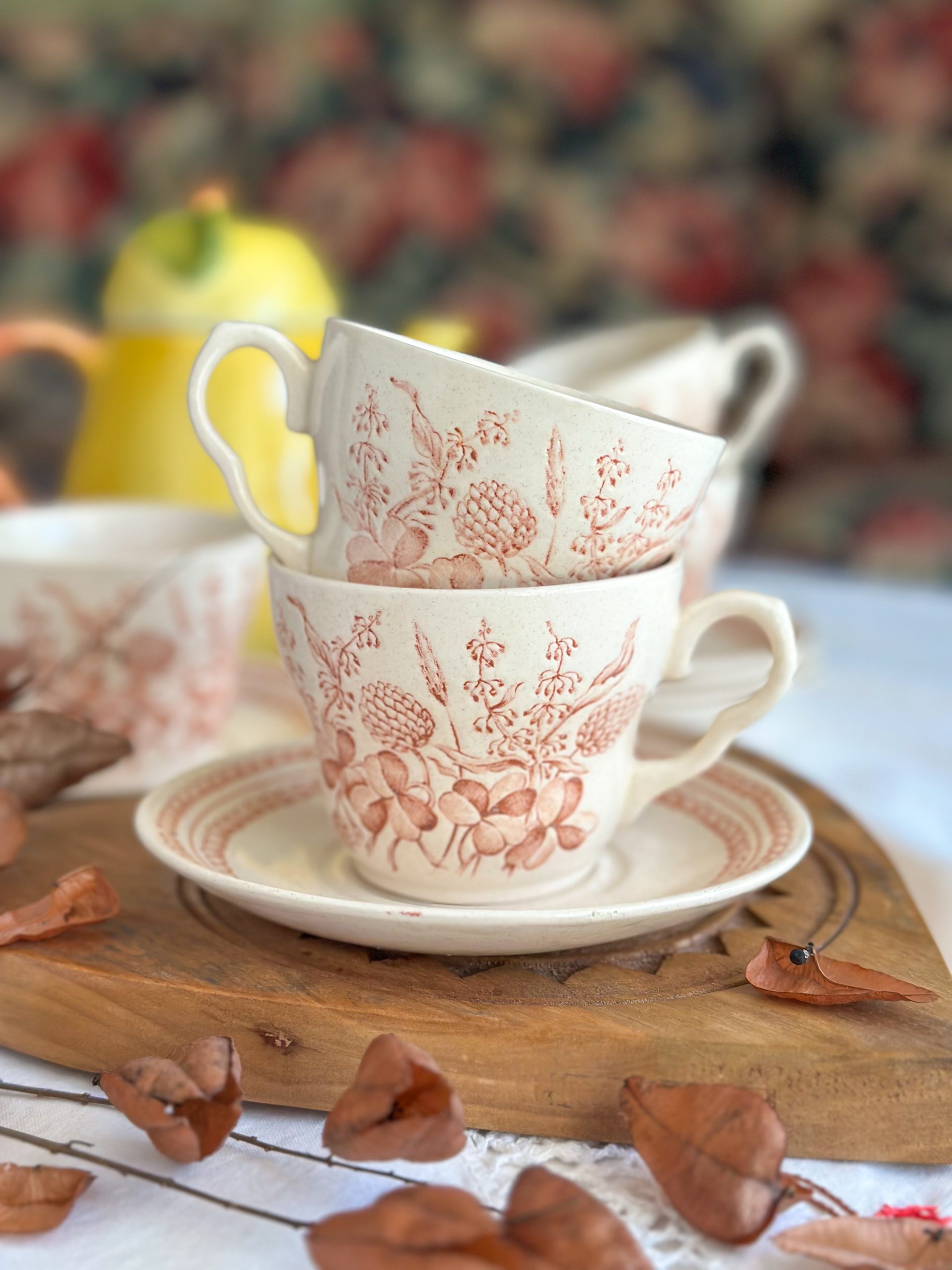 Tasse à thé anglaise Harvest