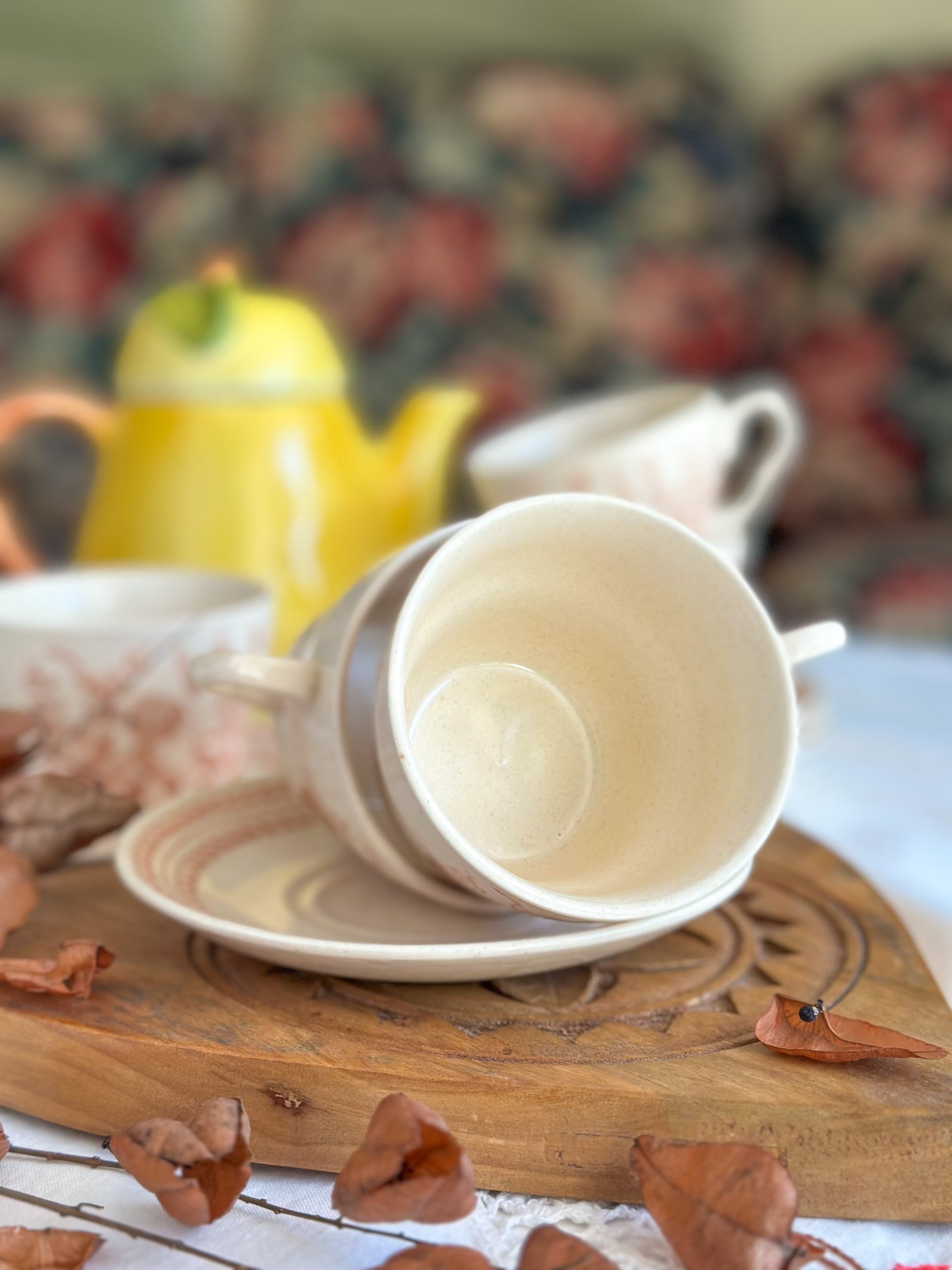 Tasse à thé anglaise Harvest – Image 9
