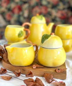 Ensemble Sucrier et Pot à lait Poire