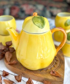 Théière vintage Poire